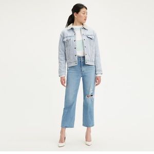 Levi’s Ribcage straight jeans